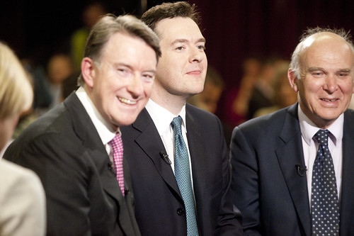 Mandelson, Osborne and Cable