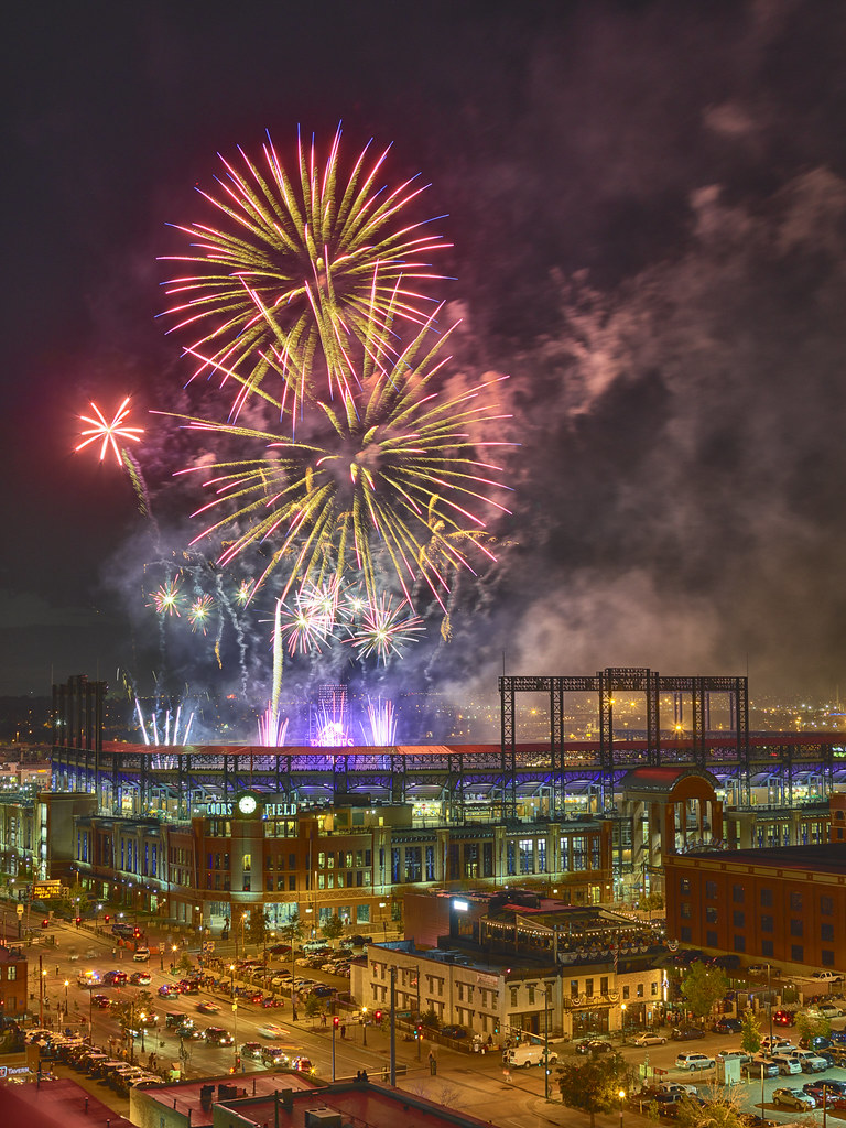 Image result for coors field 4th of july fireworks
