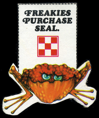 Freakies cereal - Freakies cereal box purchase seal cutout… | Flickr