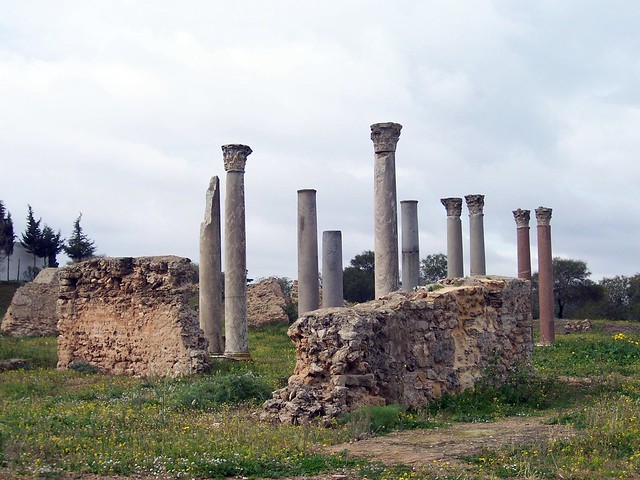 Carthage / Building with columns