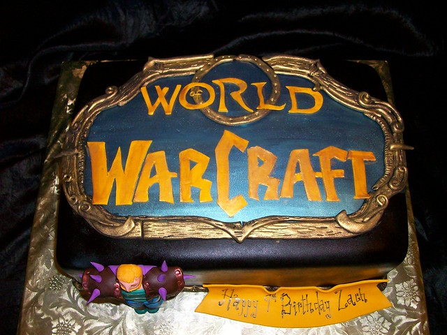 World of Warcraft Birthday Cake