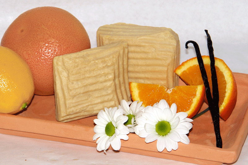 Domaći sapun pačuli pomorandža kakao-buter