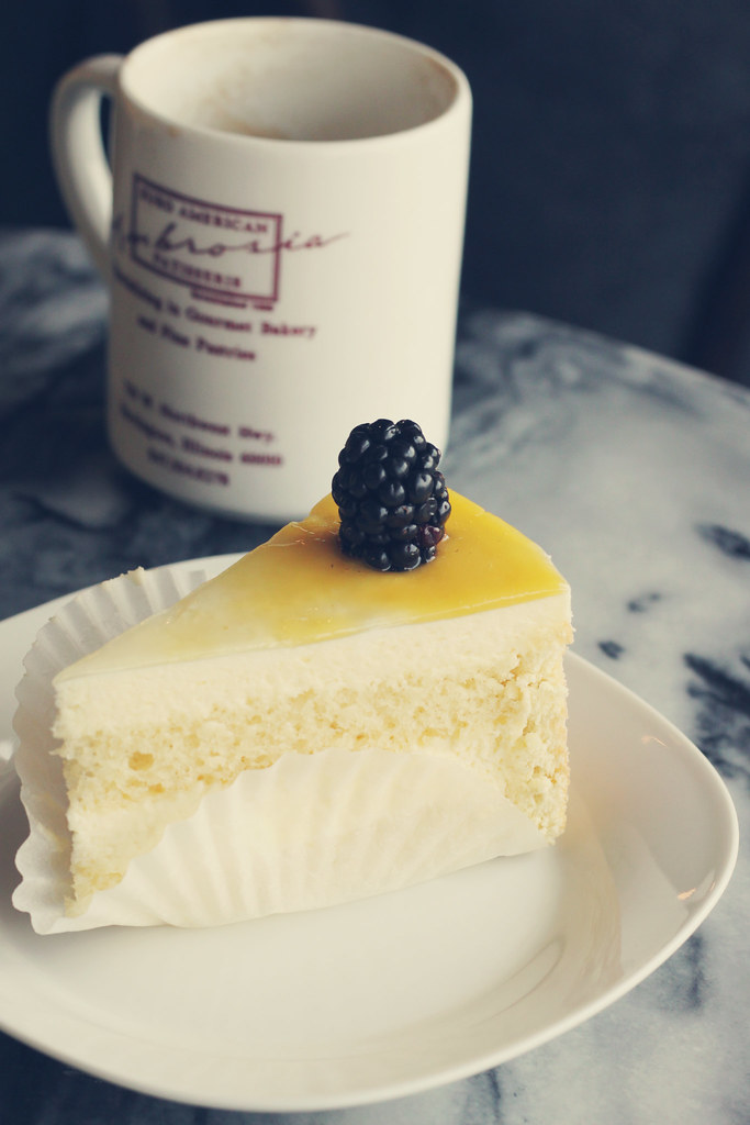 Lemon Ambrosia Cake
