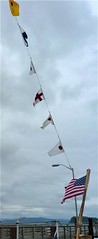 Flags on the Lightship Columbia