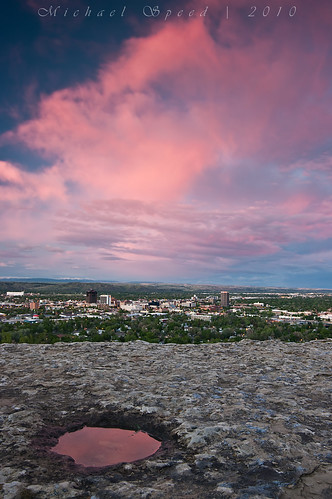 red sky sunrise montana cityscape awesome billings smcpentaxda1645mmf4 pentaxk20d michaelspeed michaelspeedphotographycom twasanicebreakfromphotography thestrawberryfestivalisnear