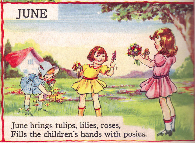 June from the Bumper Book illustrated by Eulalie