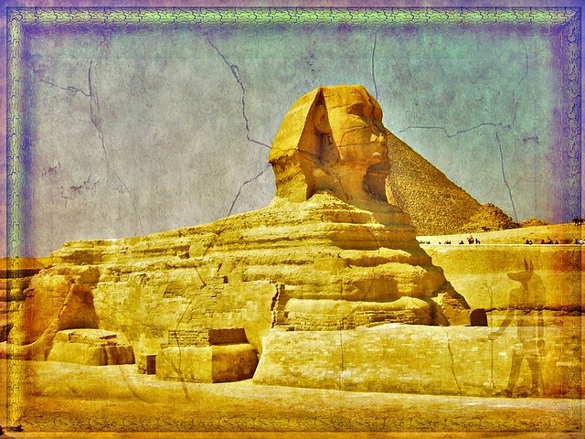 the Sfinx and Horus