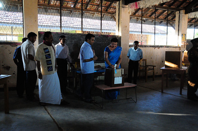 Mahinda Rajapaksa Votes