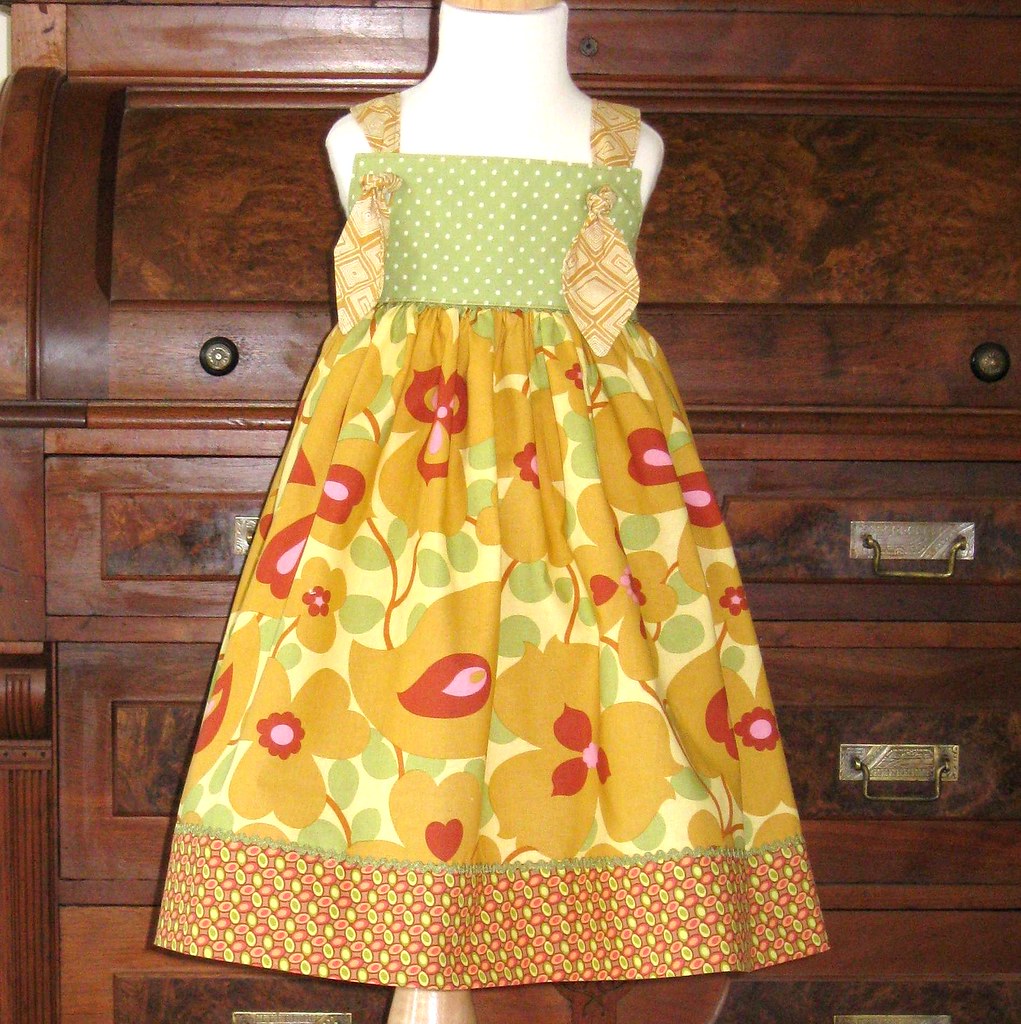 Morning Glory Dress | Made for my Etsy store- Olliebeans | Janice ...