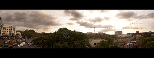 panorama rain clouds cloudy terrace pano monsoon rainfall rains monsoons nagarroad nikond90 shastrinagar 18105vr indiacom anshummandore anshumm urbanprowler