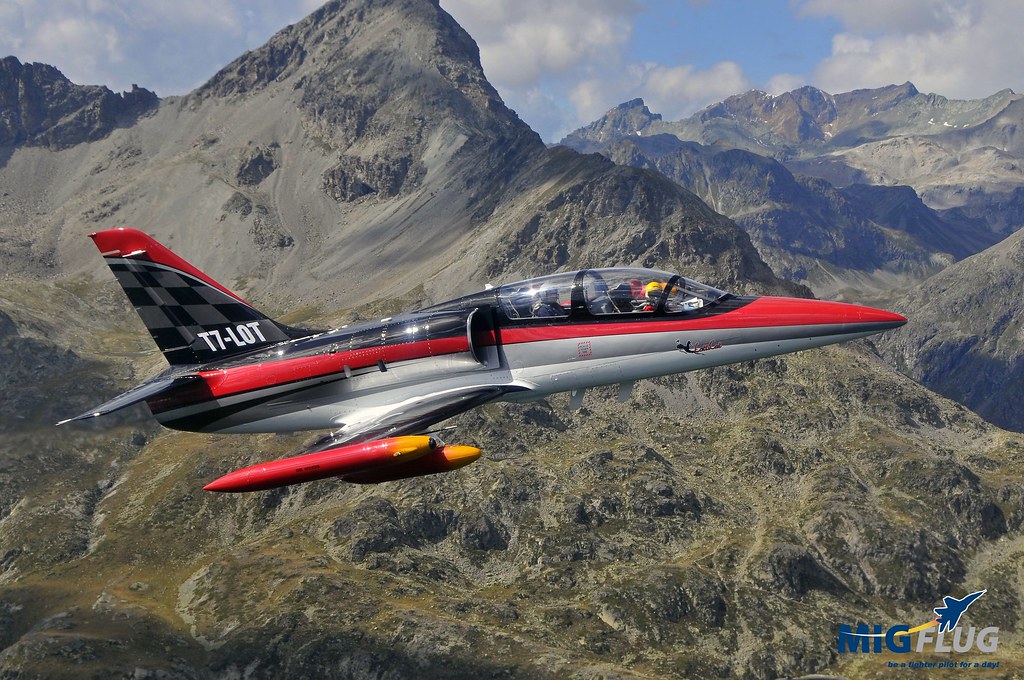 Aero L-39 Albatros Jet Fighter Flight In The Swiss Alps | Flickr