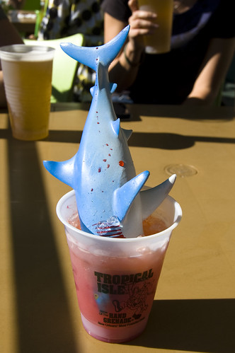 Shark Attack at Tropical Isle | by gwhare