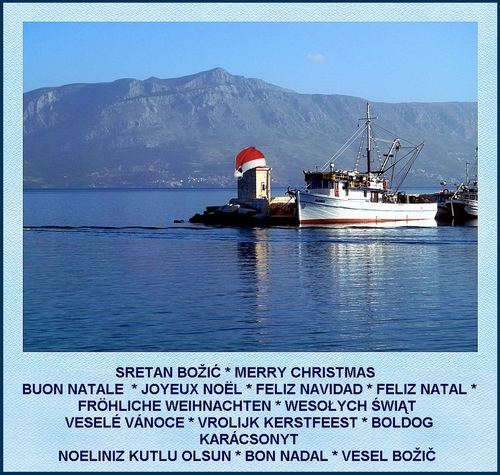My greeting card - Merry Christmas to all of you!