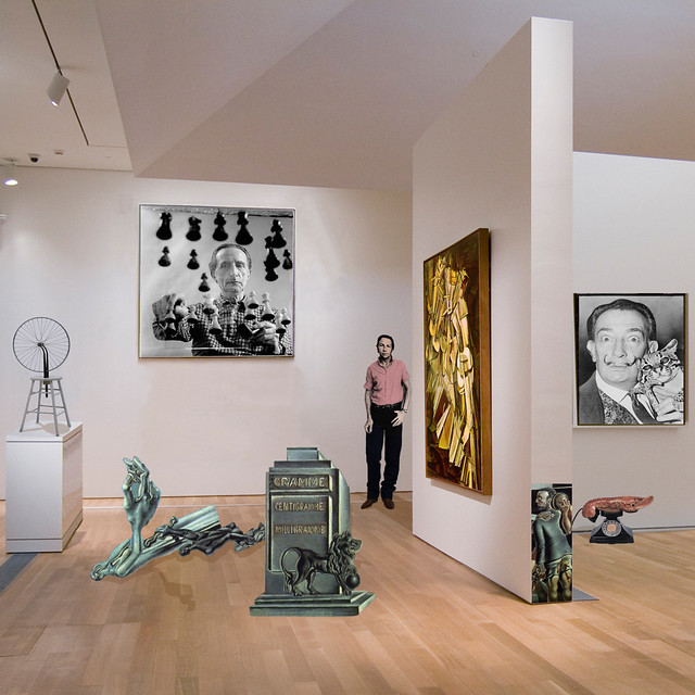 Rauschenberg ponders anew the Triumph of Duchamp over Dali, 2010
