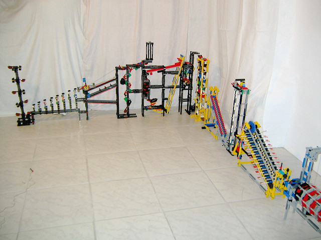 Lego Rube Goldberg Maschine 01