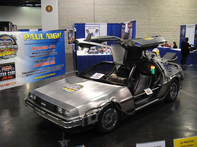 Paul Nigh's Time Car Delorean from Back to the Future II