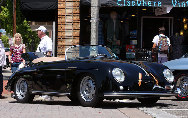 1956 Porsche Speedster - black - fvr