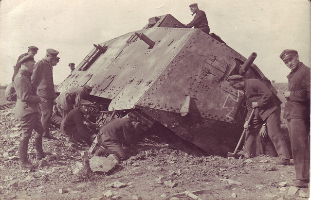 Panzer Tank AV7, Tempelhof, Sturmbataillon Rohr.1918