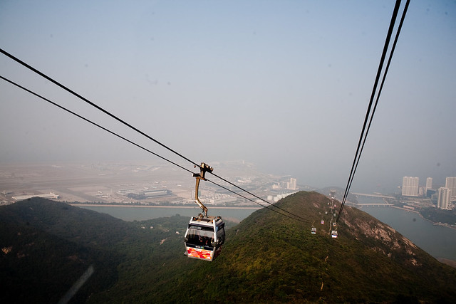 Cable Car from Ngong Ping