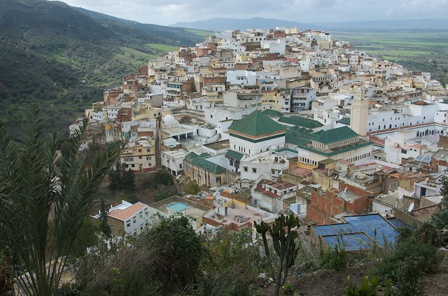 View From Terrace, Moulay Idriss
