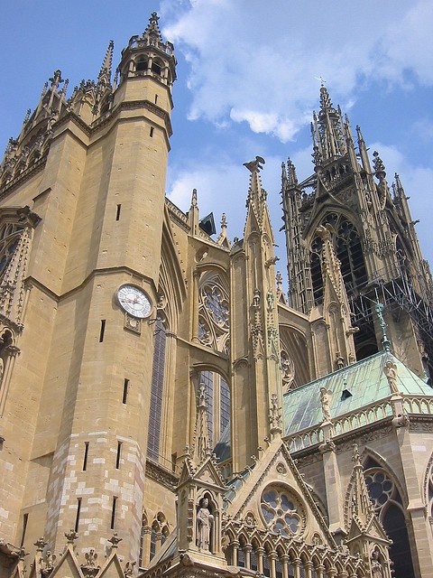 Metz Cathedral, France (St. Stephen's Cathedral / Cathédrale Saint-Étienne)