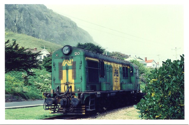 Tasmanian Railways X20 diesel locomotive- 1984