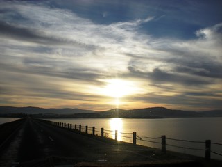 Sunrise from Sorell Causeway