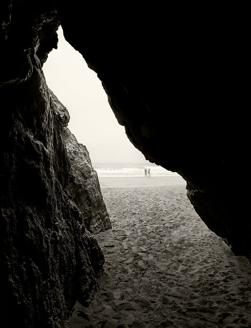 Cave entrance - Kelly's Cove - Ocean  Beach, Sf