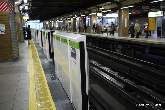 Yamanote Line safety doors