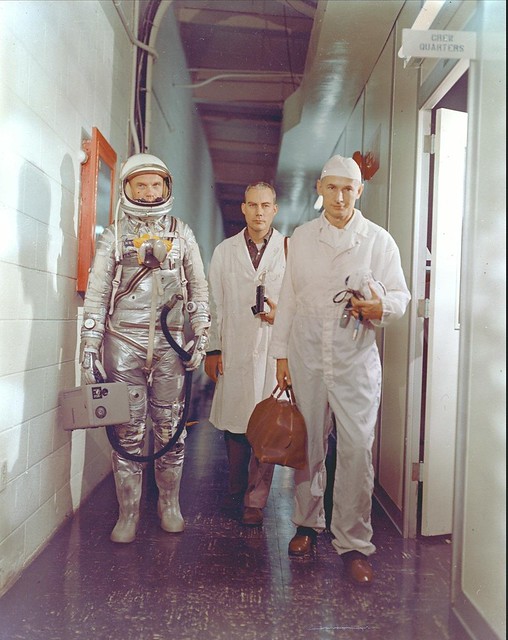 John Glenn, Mercury -- Heads to the Launch Pad