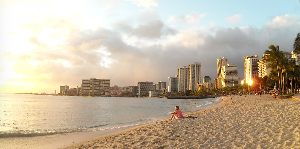 Waikiki in the afternoon