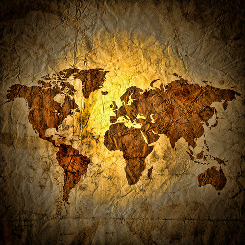 World Map | A 1024 x 1024 pixel image suitable for use as 'H… | Flickr