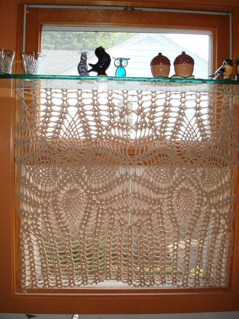 DSC09106 | 2010 project in lace pineapple curtains in worste… | Flickr