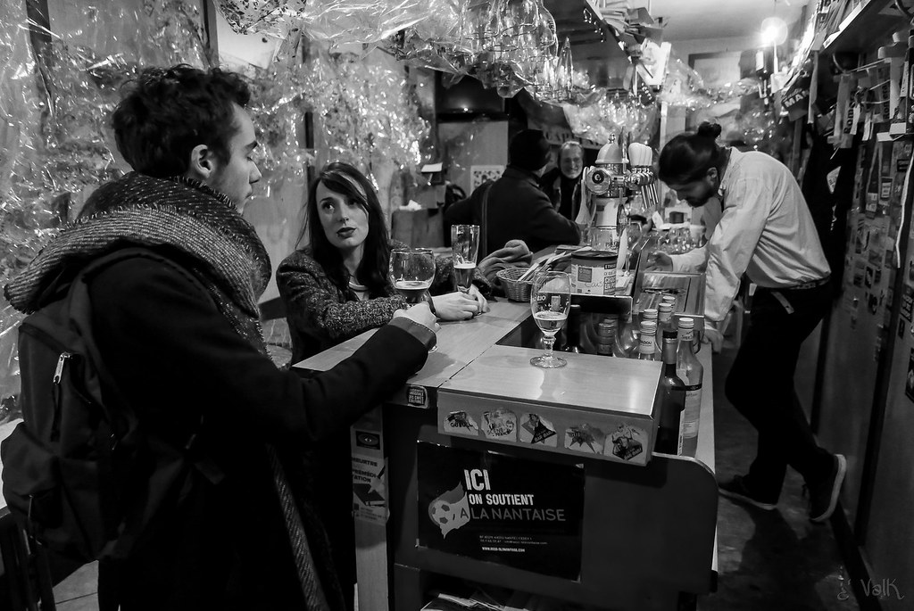 20161227_204624: Café La Perle à #Nantes (et première photo au Lumix #LX100 !)