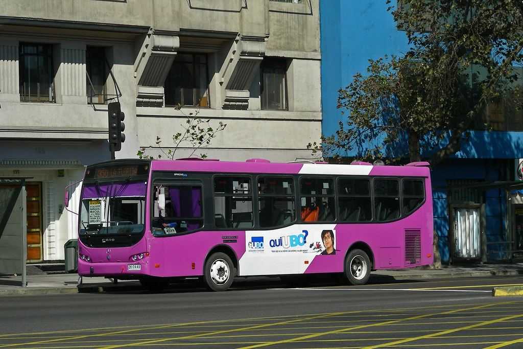 Santiago Bus | Caio transit bus in Santiago, Chile. | So Cal Metro | Flickr