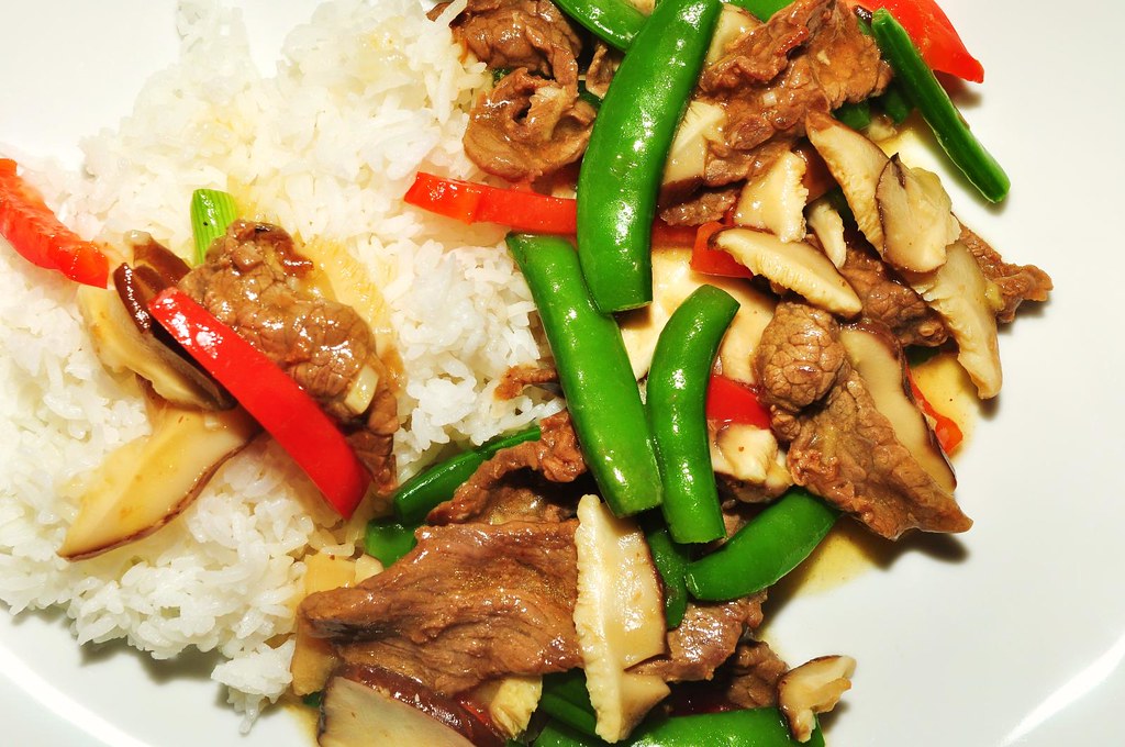 Beef With Chinese Pea Pods