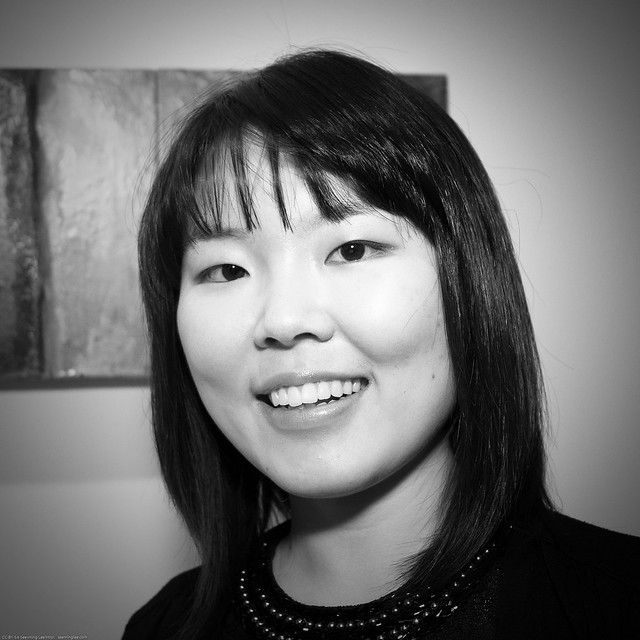 Jiyeon Jung, Walter Wickiser Gallery / Walter Wickiser Gallery: The New Abstractionists II: Opening Reception / 20100130.7D.02481.P1.L1.SQ.BW / SML