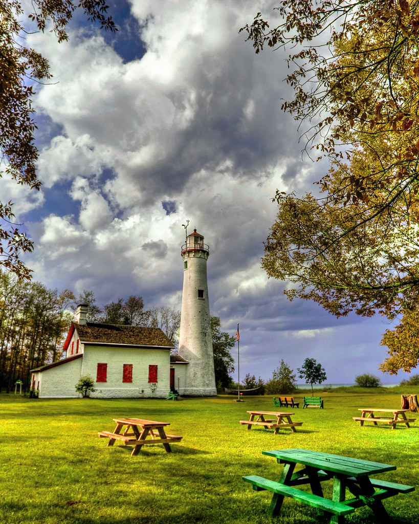 Sturgeon Point Lighthouse 2 HDR Explored by hz536n/George Thomas