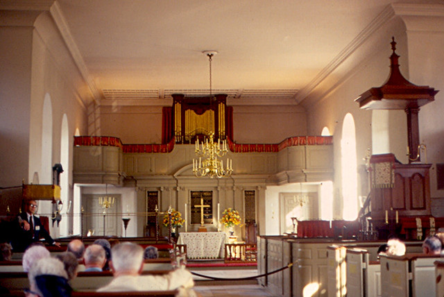 Williamsburg - Bruton Parish Church Interior