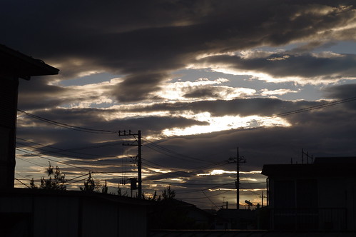 sunset cloud japan saitama 雲 shining 夕焼け 埼玉 k7 smcpentaxm50mmf17 tsurugashima 輝く 鶴ヶ島