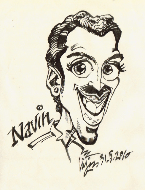 Caricature : Navin