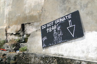 Do Not Urinate Here - Street Sign - Cape Coast - Ghana | by Adam Jones, Ph.D. - Global Photo Archive