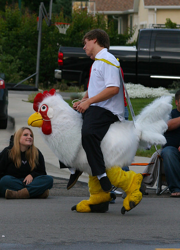 Chicken Rder Chicken Rider | It's that time of the year again in Utah. Du… | Flickr