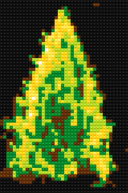 Lego Photo for iPhone samples: Christmas Tree