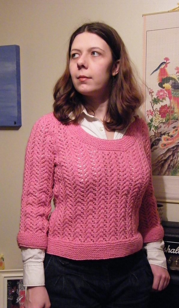 Another Pic Of The Sweater | Pattern: february fitted pullov… | Flickr
