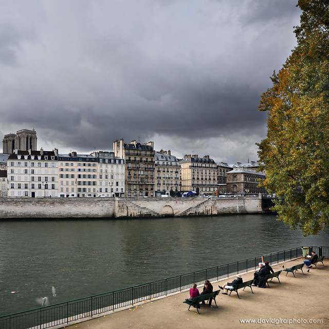 Les quais de la Seine, City of Paris, France | davidgiralphoto.com