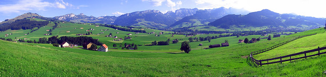 Säntis des de la zona d'Appenzell / Säntis desde la zona de Appenzell / Säntis from Appenzell area