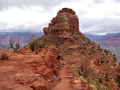 Almost to O'Neill Butte on South Kaibab Trail