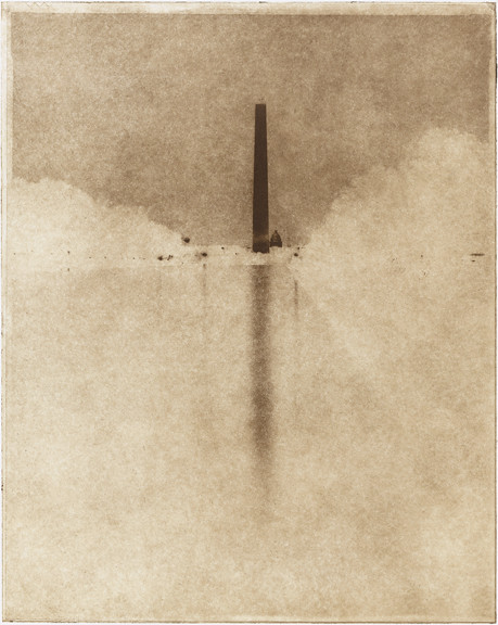 Washington Monument - Photopolymer Gravure