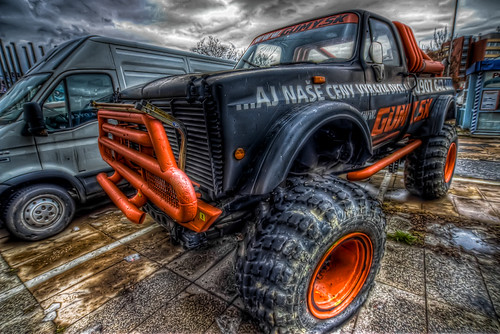 Tire Truck by Miroslav Petrasko (hdrshooter.com)